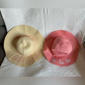 Pair of Beach Hats